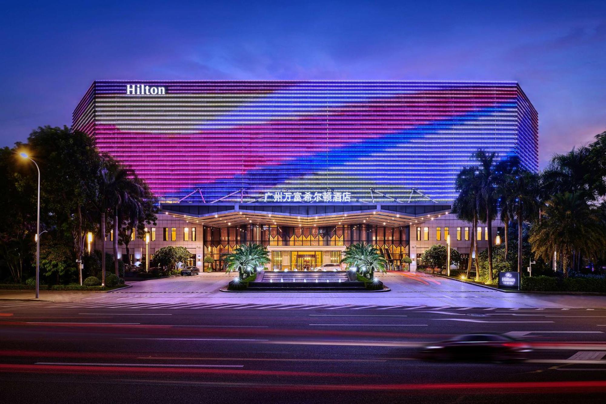 Hilton Guangzhou Baiyun - Free Shuttle For Canton Fair Period, Close To Luhu Golf Club & Leather Market Exterior foto