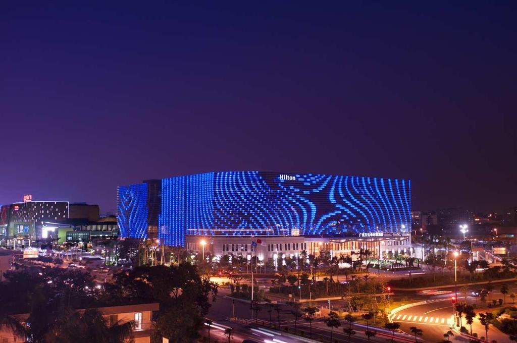 Hilton Guangzhou Baiyun - Free Shuttle For Canton Fair Period, Close To Luhu Golf Club & Leather Market Exterior foto